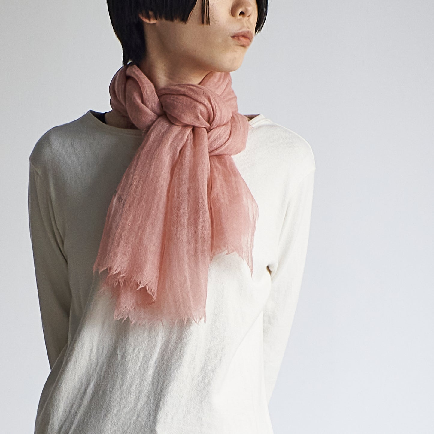 ふわりと軽くて柔らかい カシミヤストール -春夏におすすめの4color