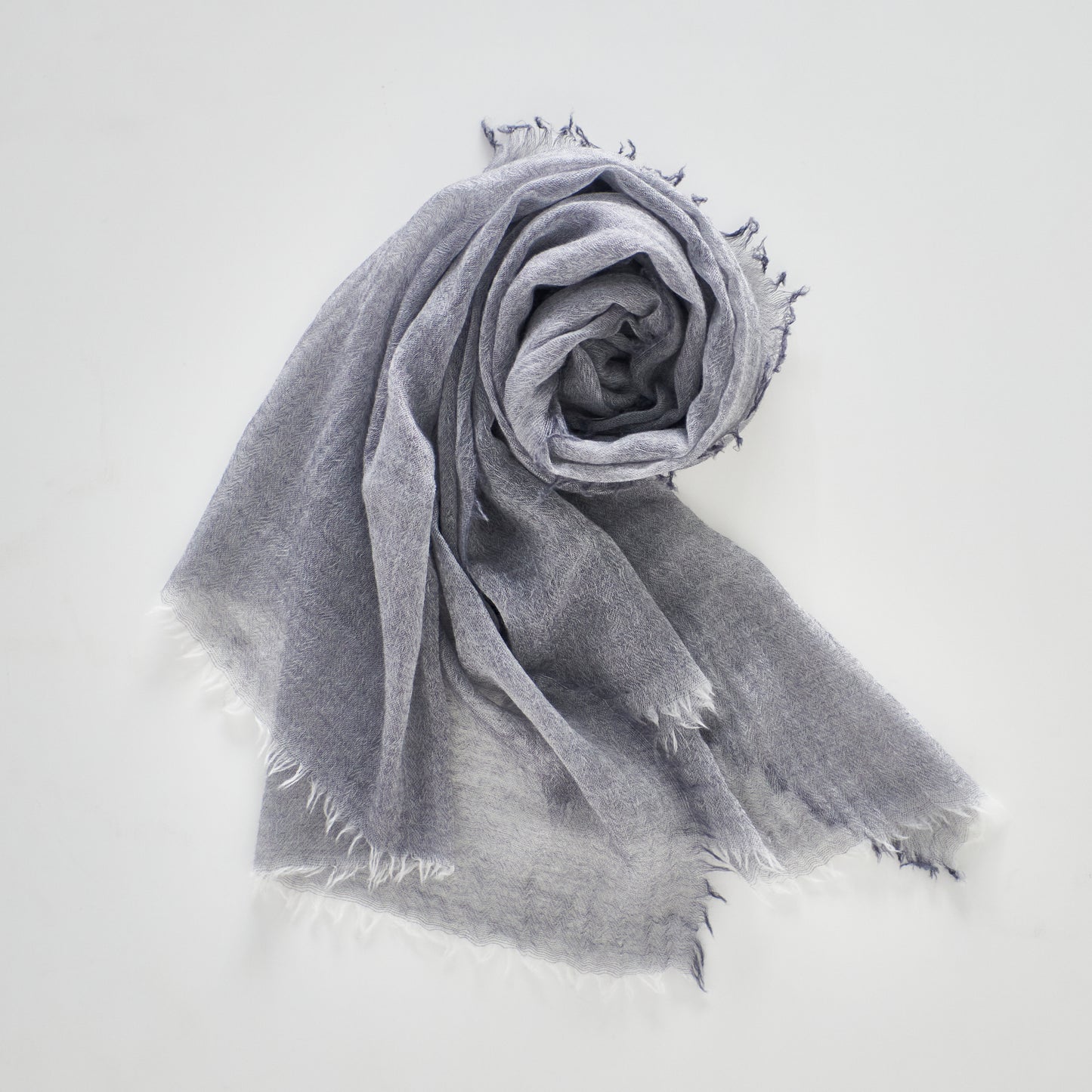 ふわりと軽いのに暖かい カシミヤストール -4color