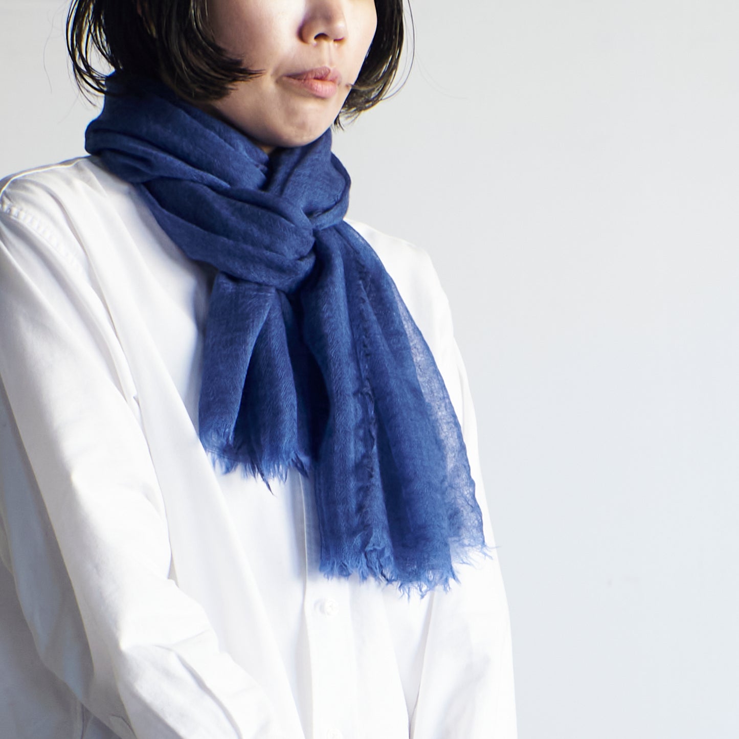 ふわりと軽いのに暖かい カシミヤストール -秋冬におすすめの4color