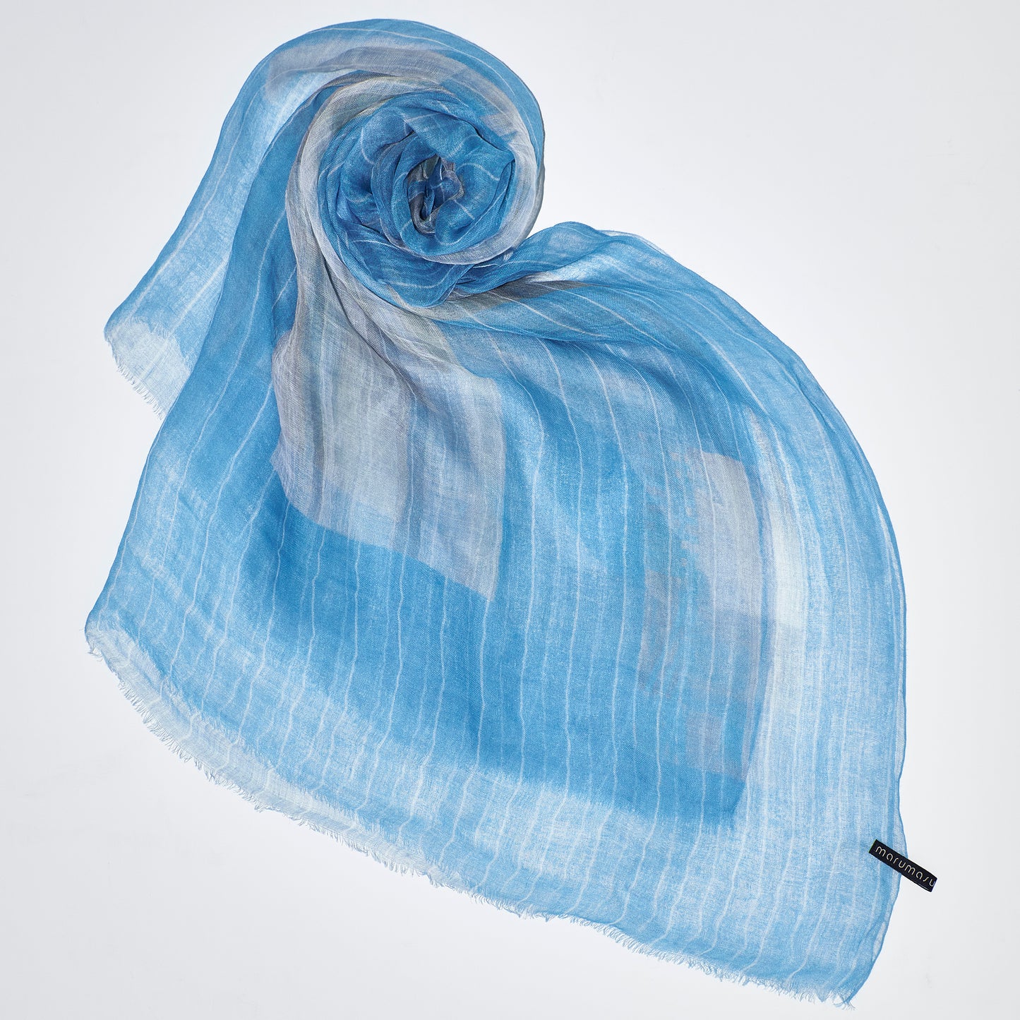 風を纏う夏のラミーストール - ATLAS-3-2color