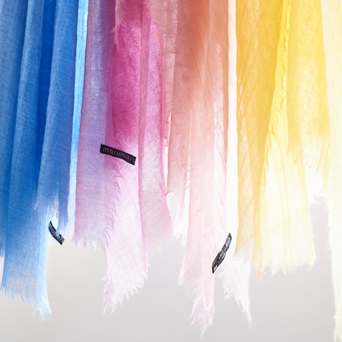 ふわりと軽くて柔らかい カシミヤストール -春夏におすすめの4color