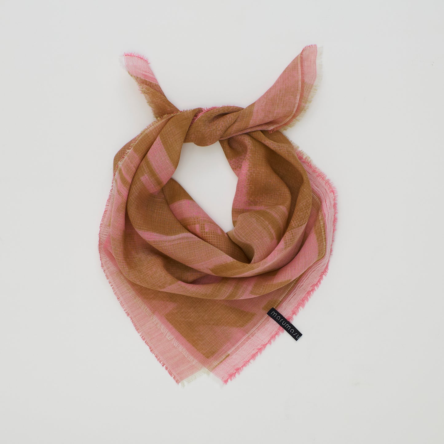 ふわっと心地よい洗えるスカーフ COTTON GAUZE JEWEL POINTILLISM SQUARE- 3color