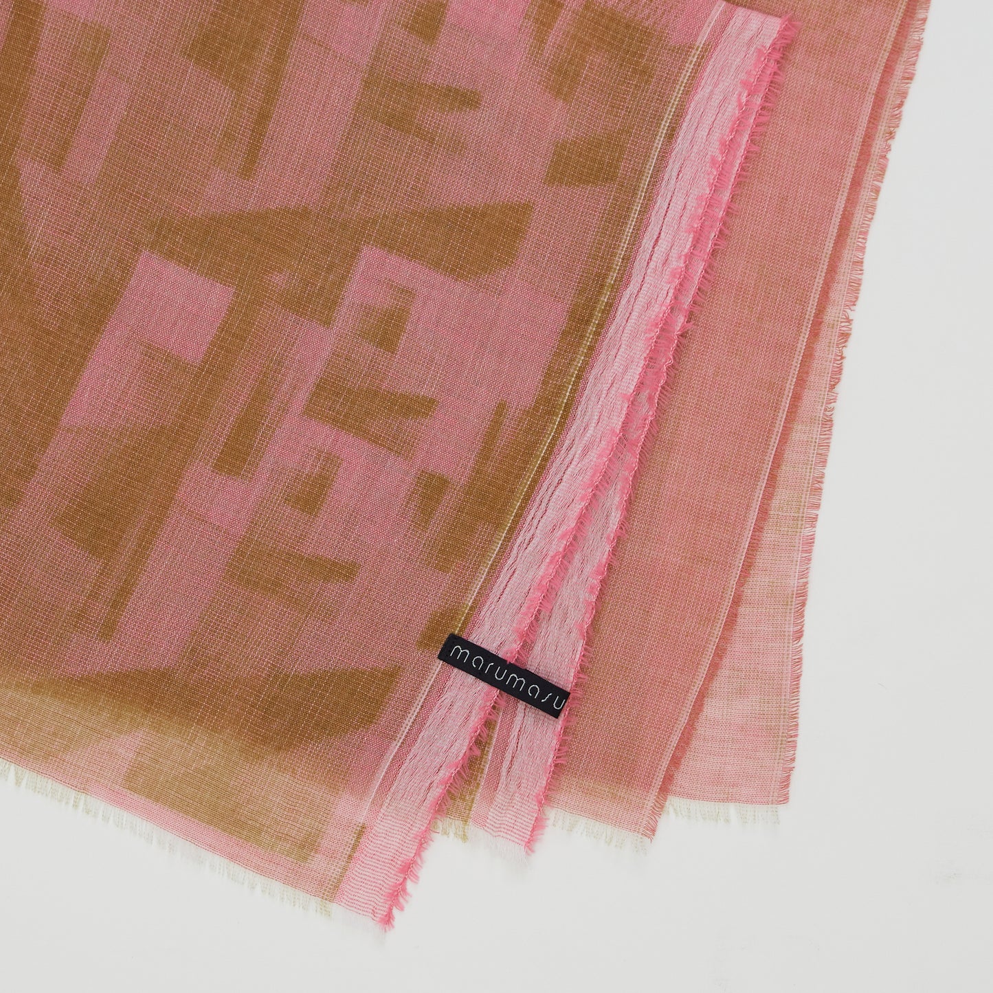 ふわっと心地よい洗えるスカーフ COTTON GAUZE JEWEL POINTILLISM SQUARE- 3color