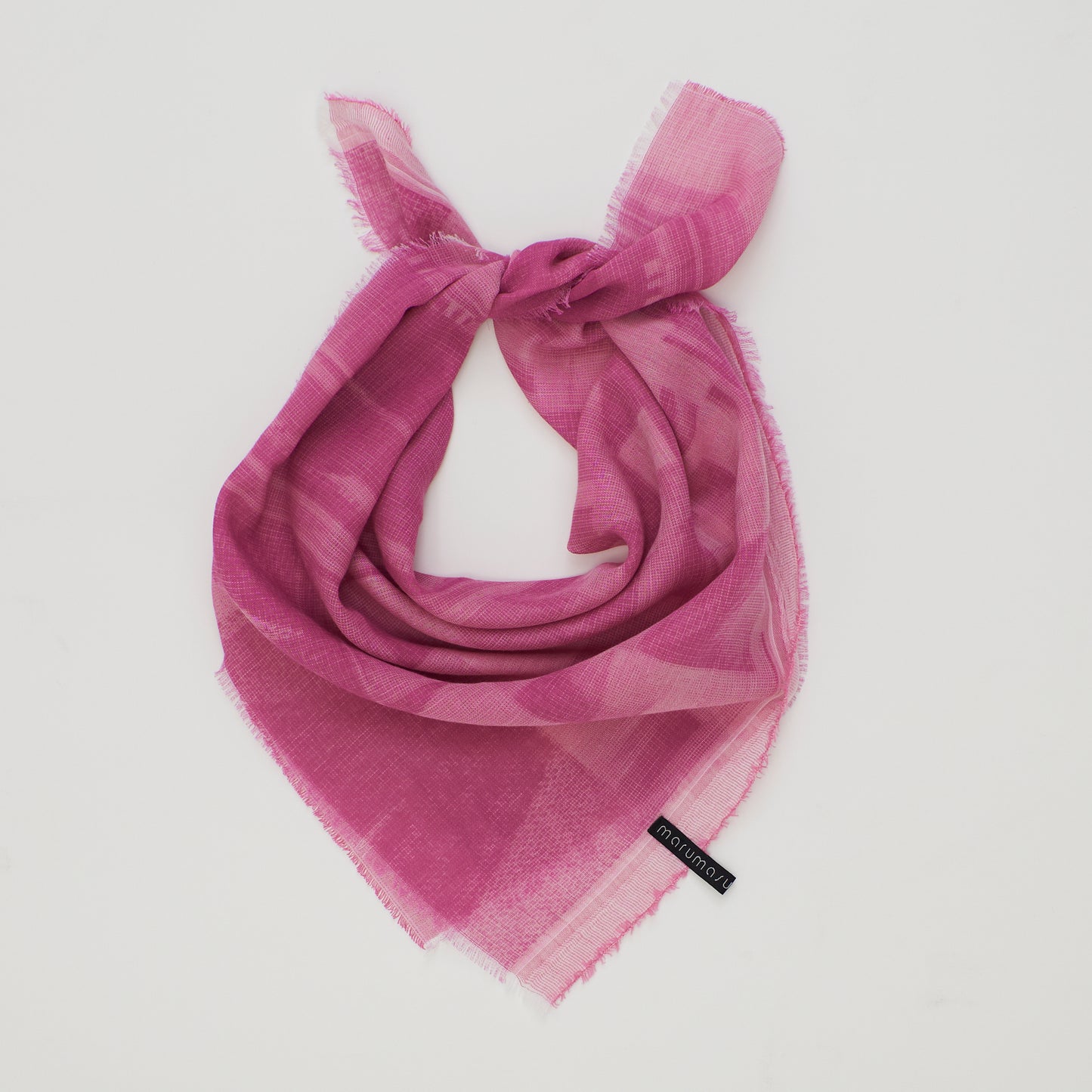 ふわっと心地よい洗えるスカーフ COTTON GAUZE JEWEL POINTILLISM SQUARE- 3color