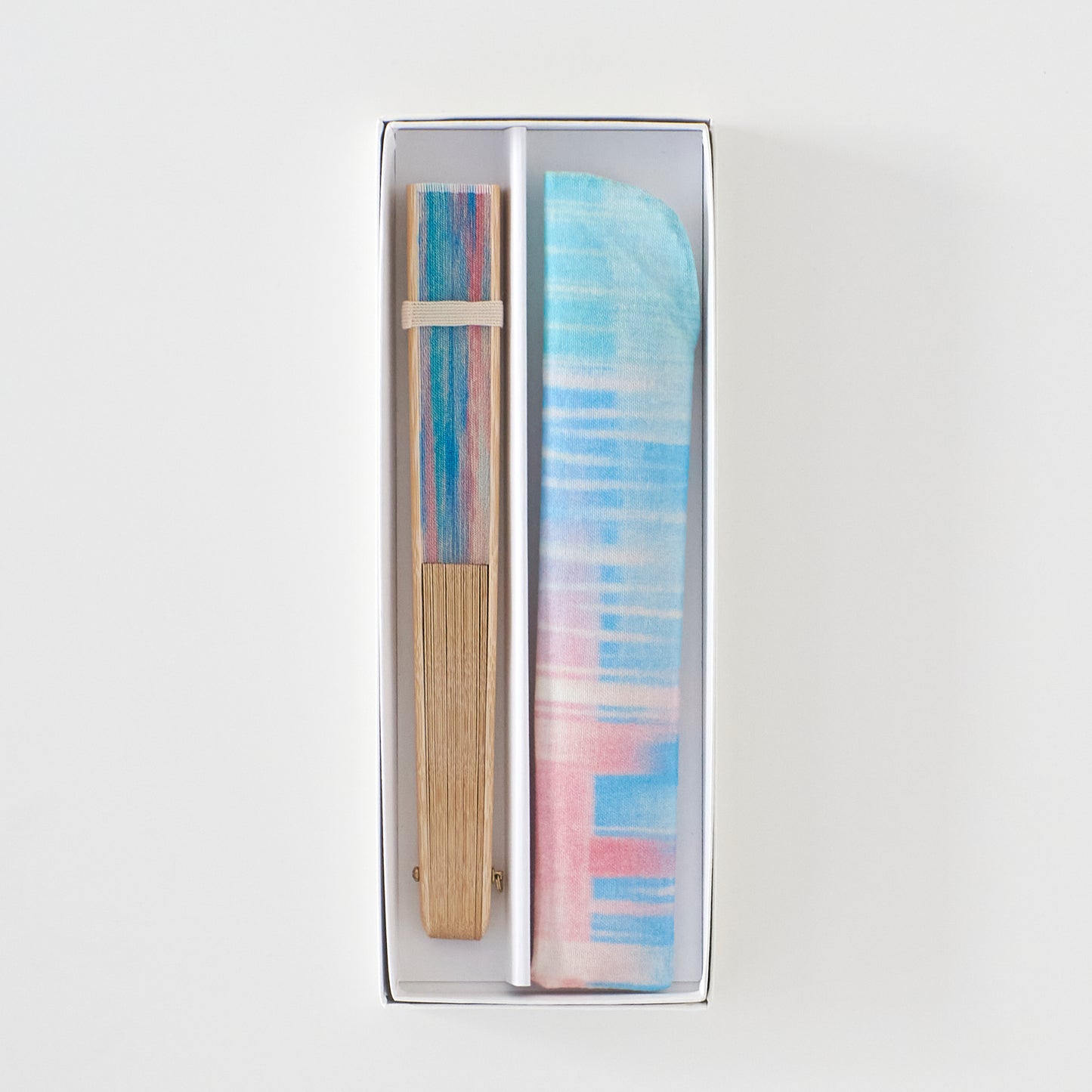 昔ながらの製法で仕立てた綿扇子 MIRAGE _ 2 colors