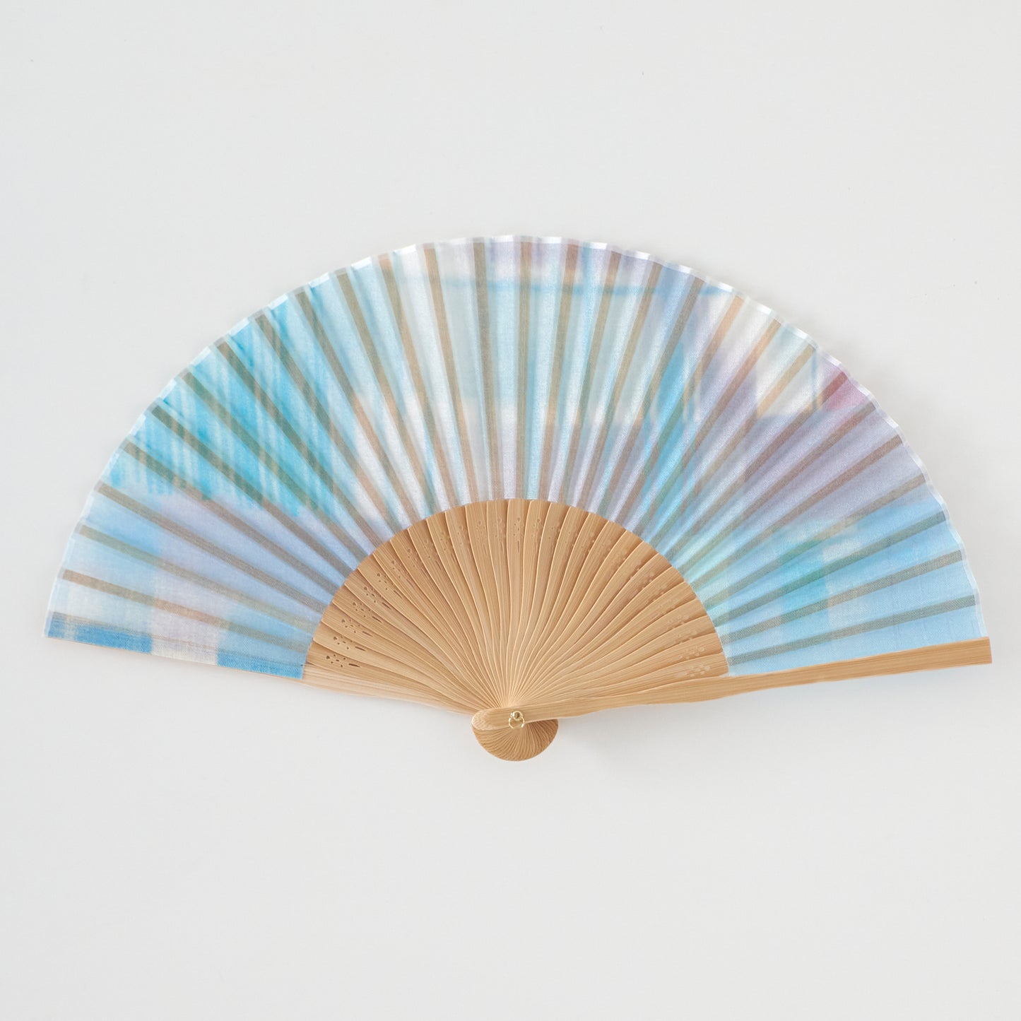 昔ながらの製法で仕立てた綿扇子 MIRAGE _ 2 colors