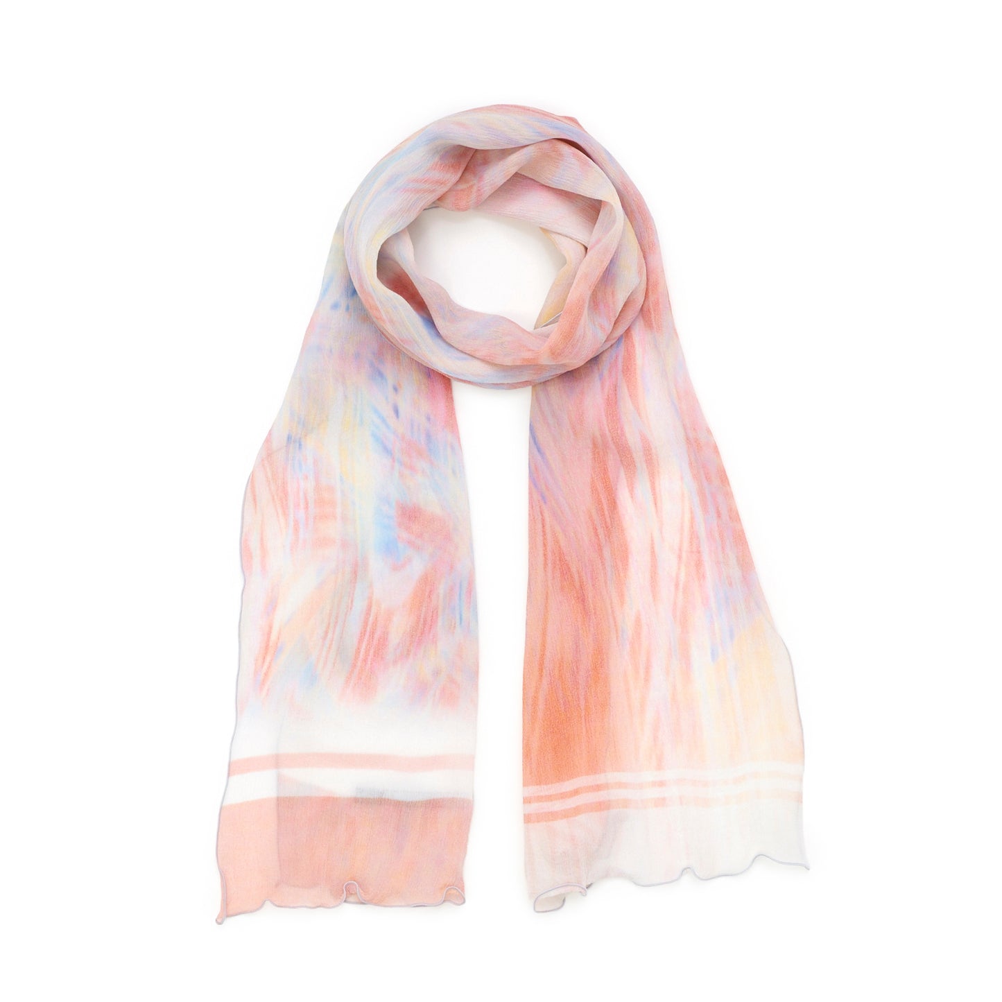 さらっと小ぶりなスカーフ MONET LINE _ 3 colors