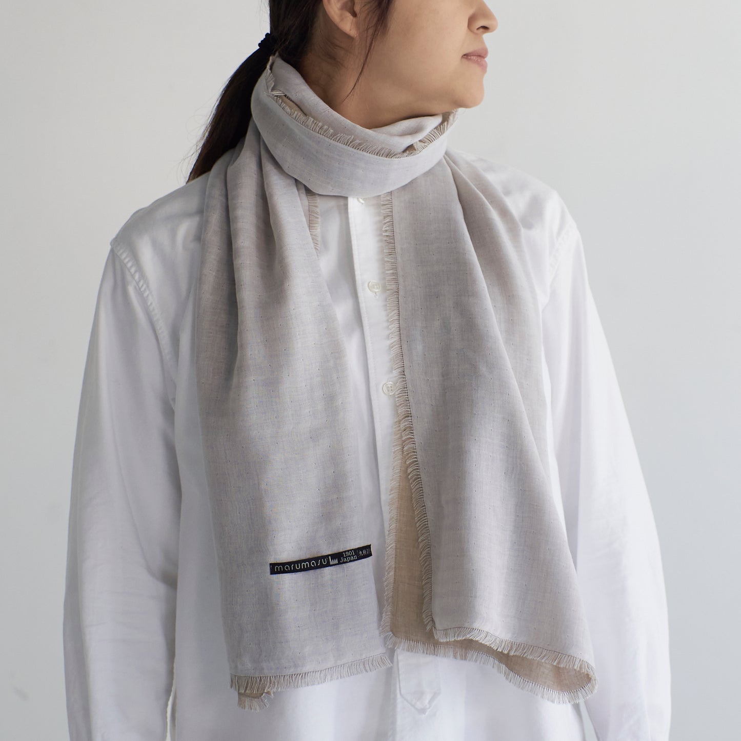 花の色を纏うリバーシブルストール SOLID _ 5 colors