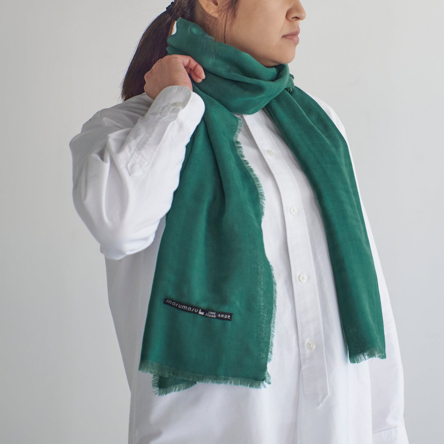 花の色を纏うリバーシブルストール SOLID _ 5 colors