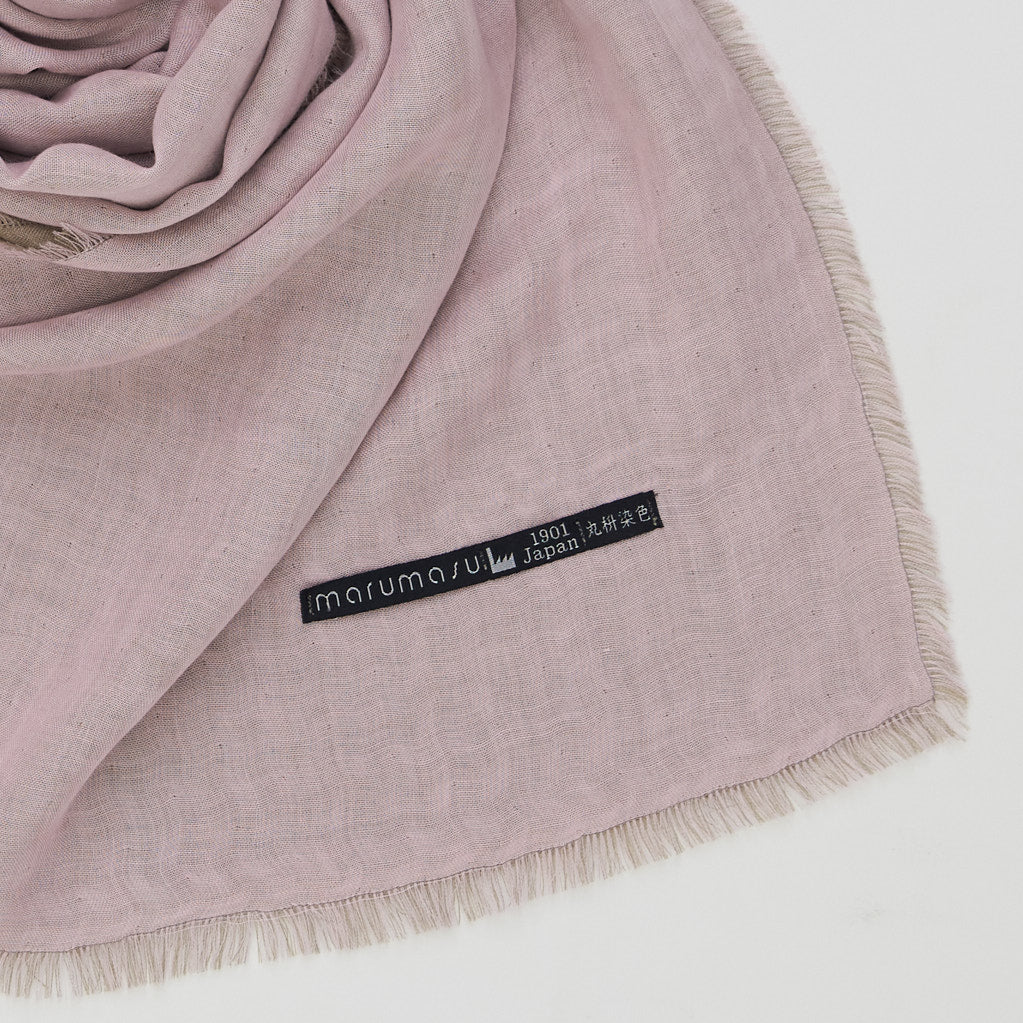 花の色を纏うリバーシブルストール SOLID _ 5 colors