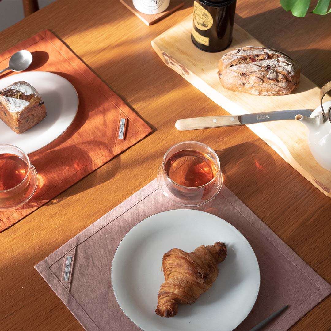 1プレート用の額縁ランチョンマット _ 30cm×30cm