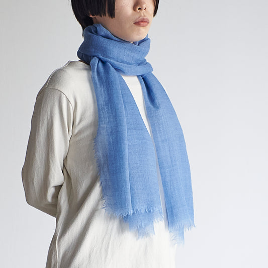 ふわりと軽くて柔らかい カシミヤストール -春夏におすすめの4color