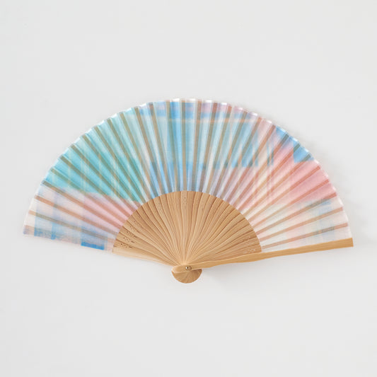 昔ながらの製法で仕立てた綿扇子 MIRAGE _ 2 colors