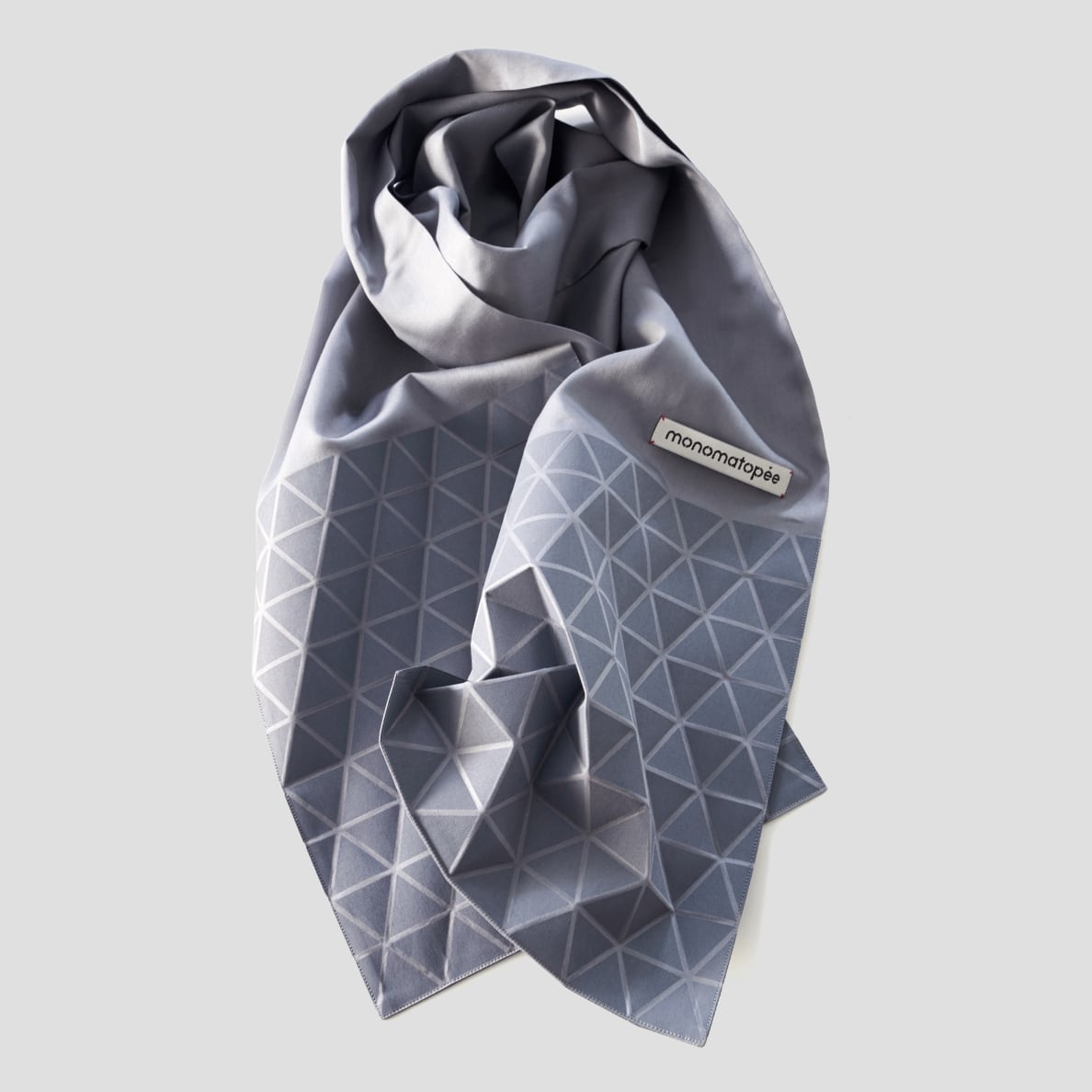 monomatopee ・ ORIGAMI SCARF _ 7 COLORS