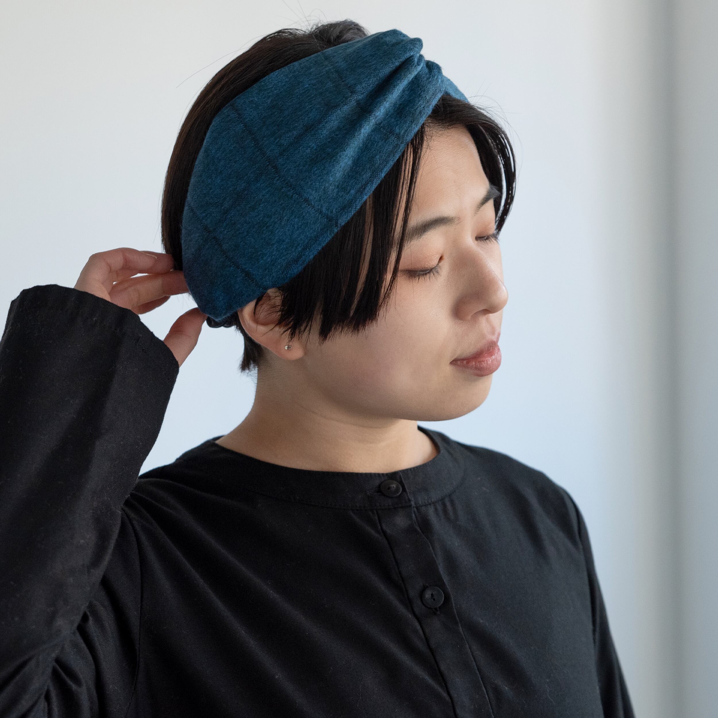 ◎巻き方ページ◎ ハンドメイド ターバン ヘアバンド ヘッドカバー ...